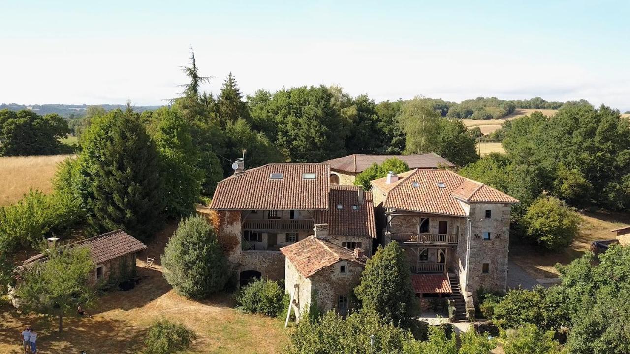Grande Maison De Caractere En Pierres -Superbe Vue Saint-Cirgues  المظهر الخارجي الصورة